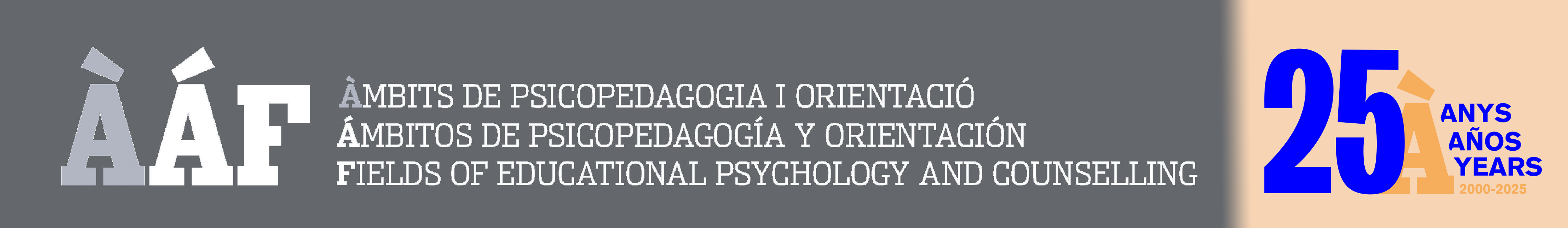 Àmbits de Psicopedagogia i Orientació